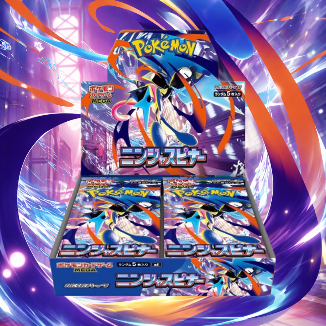 Pokémon Ninja Spinner M4 Japanese Booster Box - Sealed (30 Packs