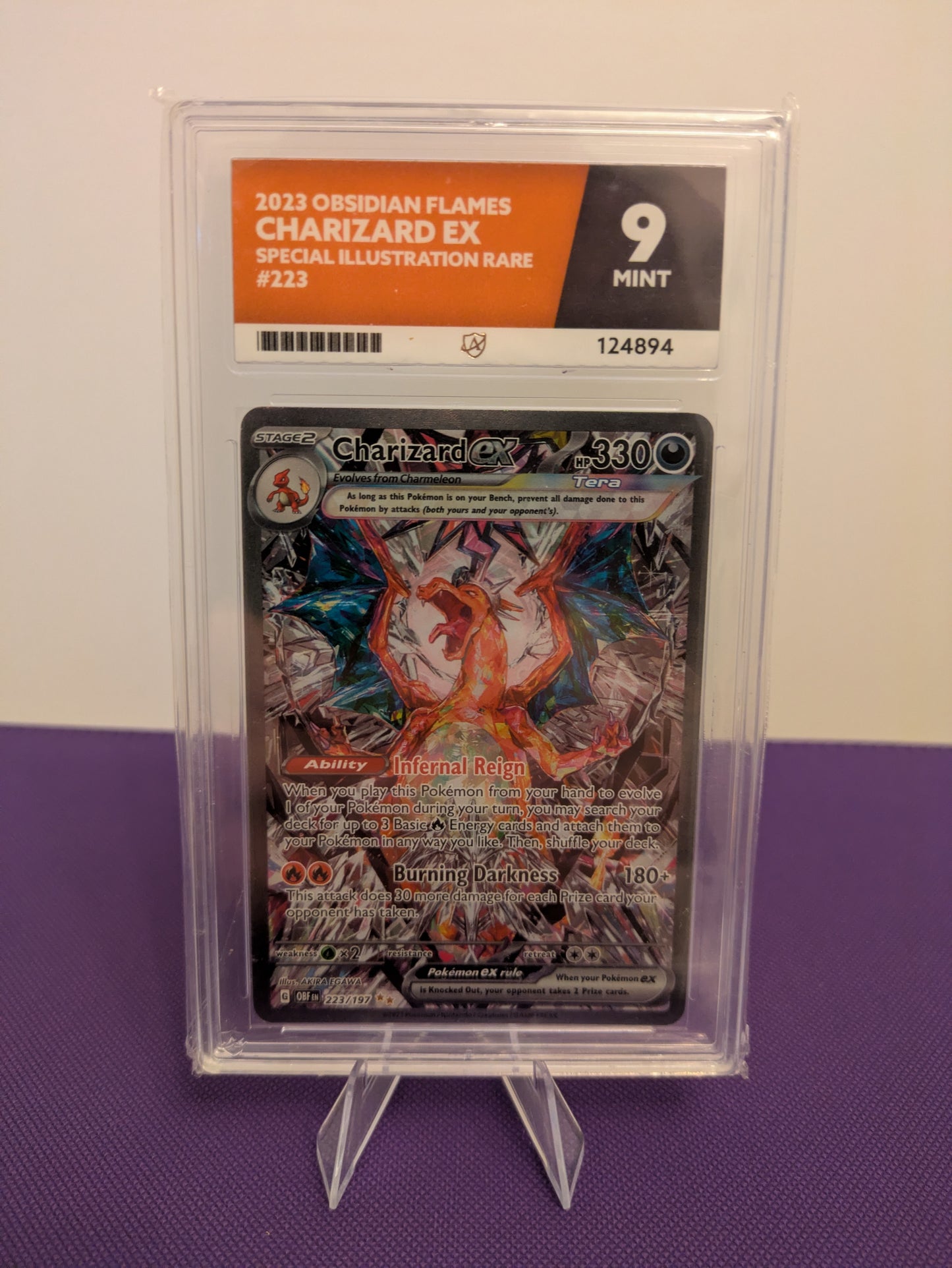 Charizard ex Obsidian Flames - ACE 9