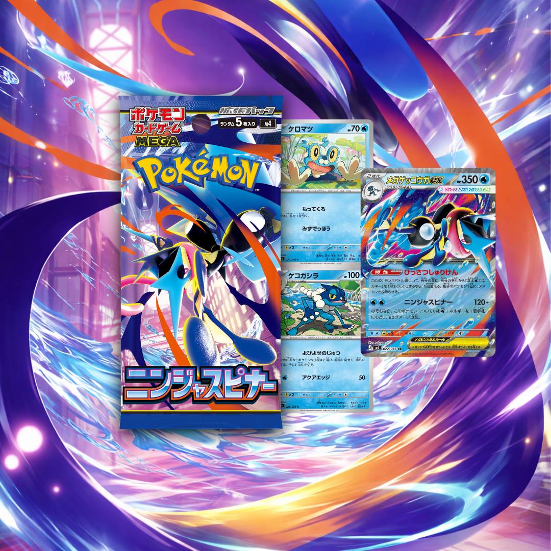 Pokemon - Preorder Ninja Spinner M4 Japanese Booster Box