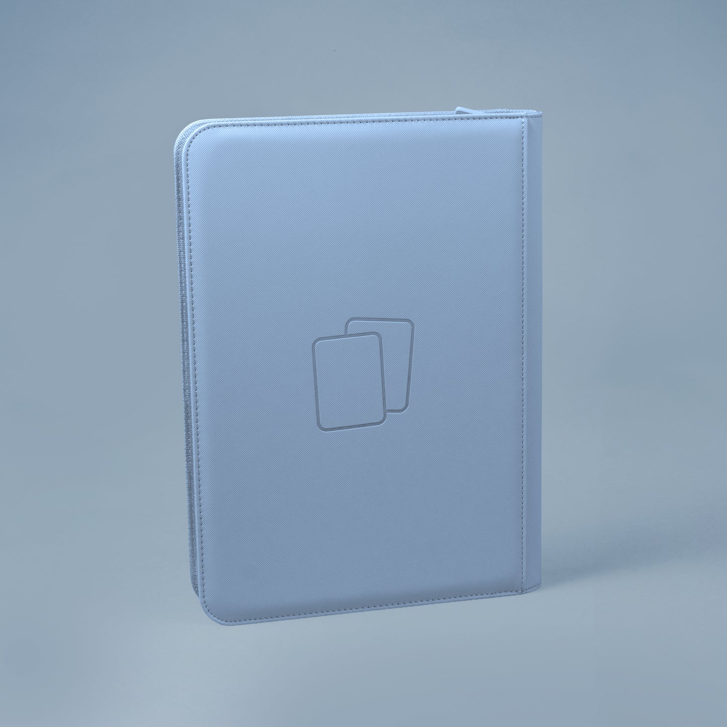 Steel Blue Premium 9 Pocket Zip Binder