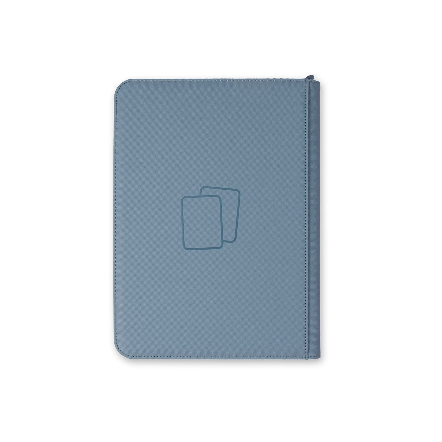 Steel Blue Premium 9 Pocket Zip Binder