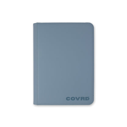 Steel Blue Premium 9 Pocket Zip Binder