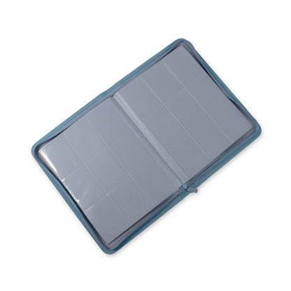 Steel Blue Premium 9 Pocket Zip Binder