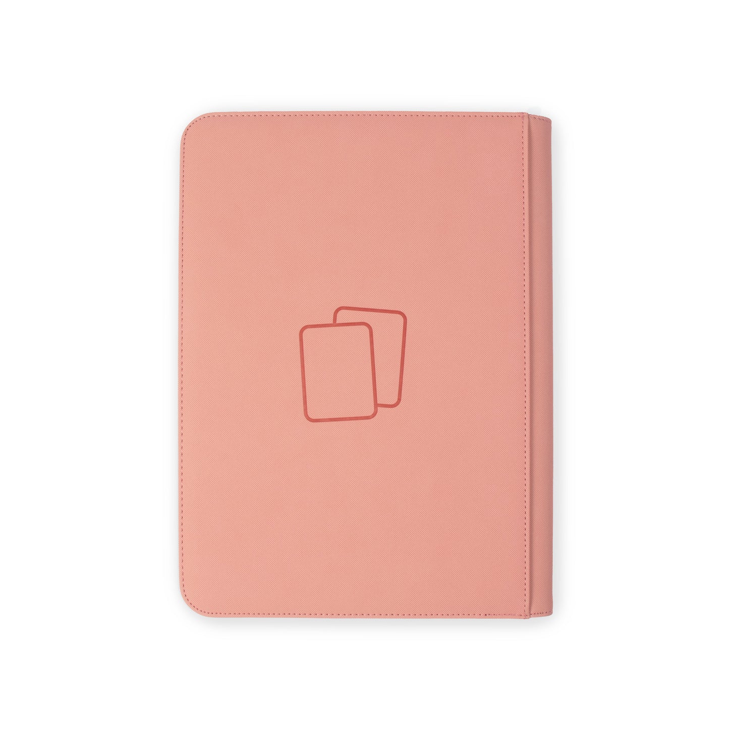 Blush Pink Premium 9 Pocket Zip Binder