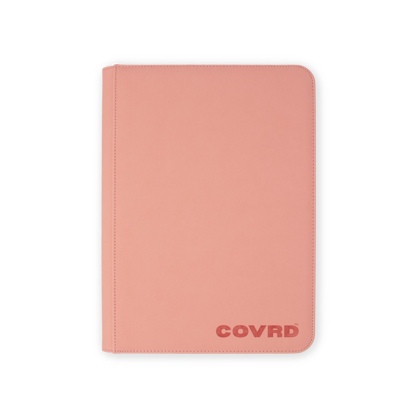 Blush Pink Premium 9 Pocket Zip Binder