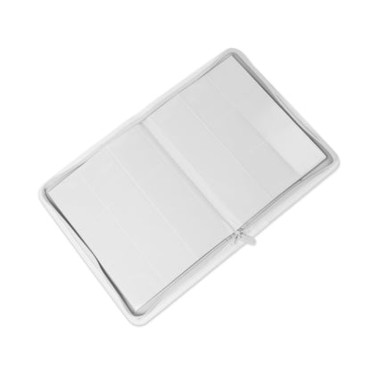 White Premium 9 Pocket Zip Binder