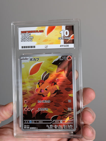 Tepig 096/086 Japanese ACE 10 | Pokémon Graded Card