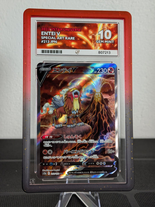Entei V - VSTAR Universe - 213/172 - ACE 10 | Pokémon Graded Card
