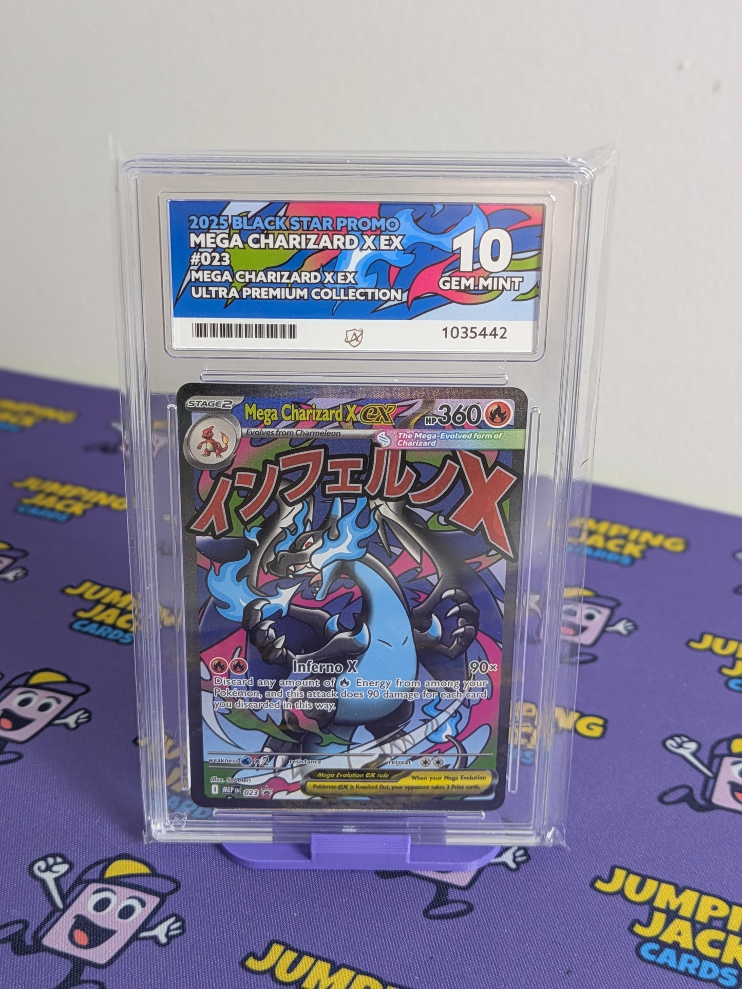 Mega Charizard X ex 023 Mega Charizard X ex Ultra Premium Collection English Ace 10