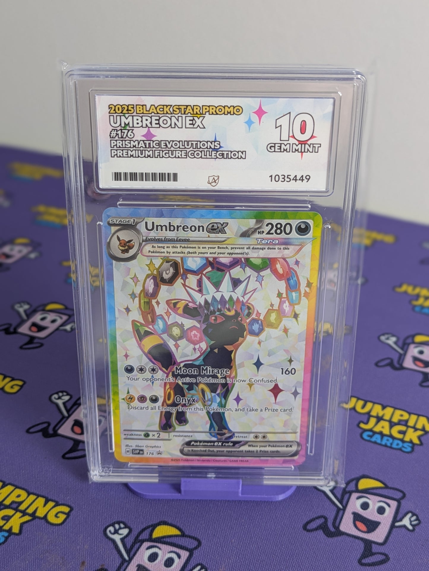 Umbreon ex 176 Prismatic Evolutions Premium Figure Collection English Ace 10