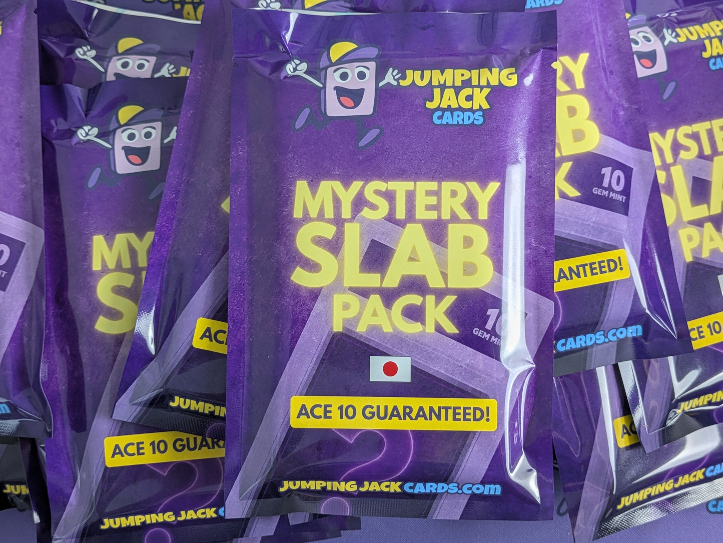Jumping Jack Cards Mystery ACE 10 Slab Pack (Japanese Pokémon) – Guaranteed ACE 10 Graded Card