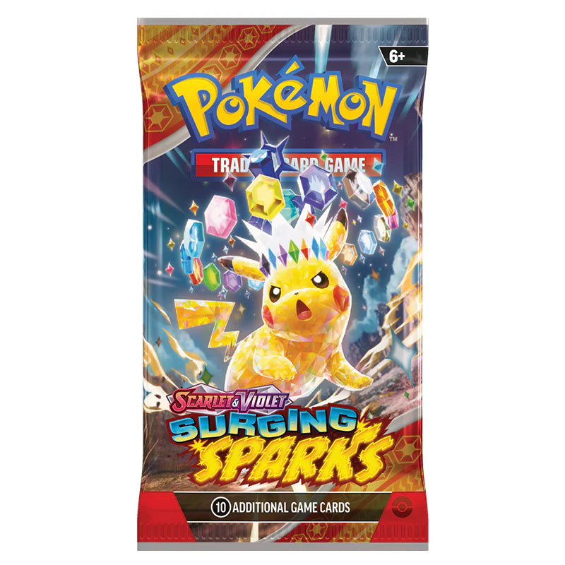 Live Stream - Surging Sparks Booster Pack